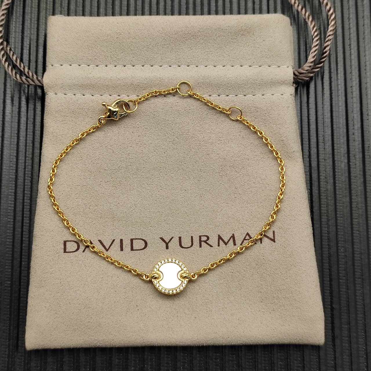 David Yurman Cable Collectibles Station Bracelet David Yurman Cable Collectibles Station Bracelet
